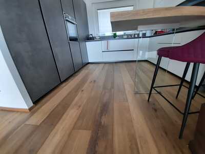 parquet rovere su pavimento riscaldato